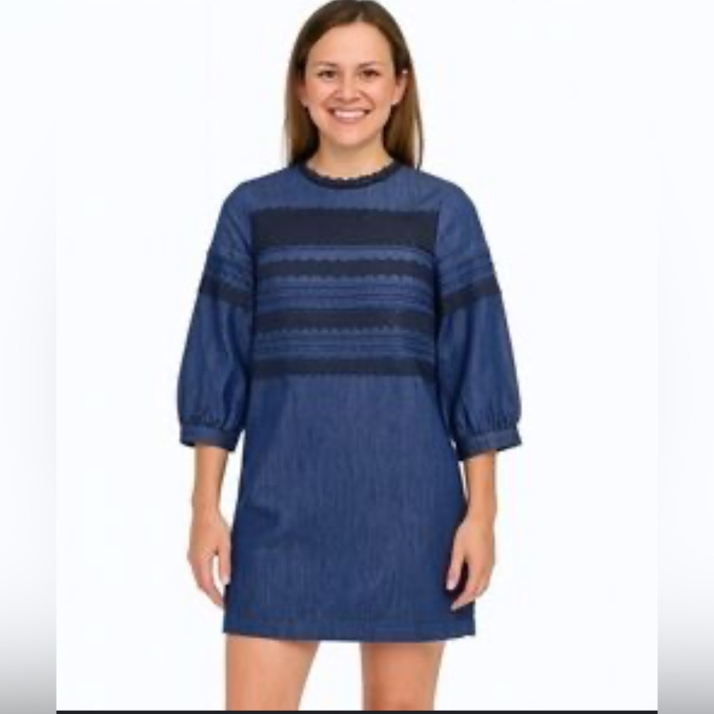 Banana Republic Chic Indigo Jeans Dress size 2